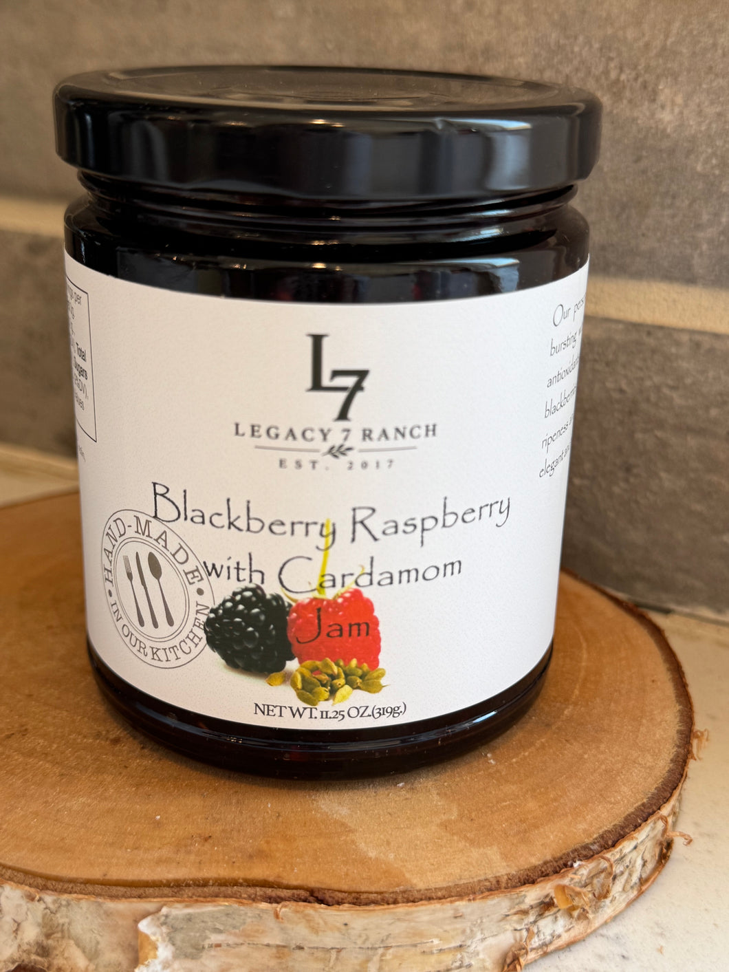 Blackberry Raspberry with Cardamom