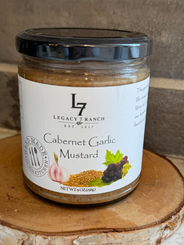 Cabernet Garlic Mustard