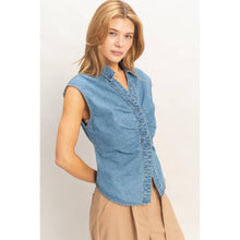Denim Crush Top
