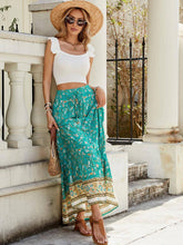 Teal Magnolia Skirt