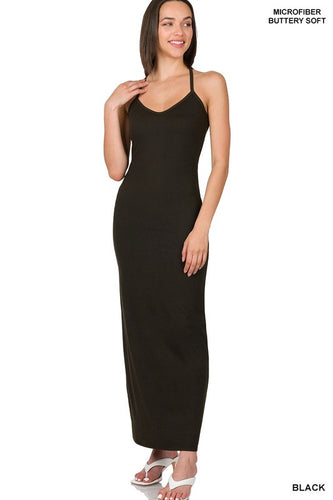 V Neck Maxi  Dress