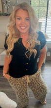 Cheetah Drawstring Pants
