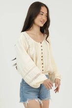 Ivory Lace Blouse