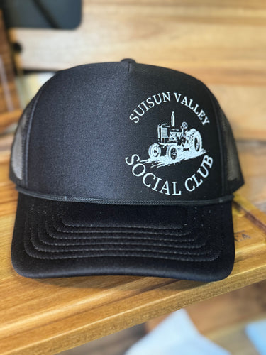 Black SV Social Club Hats