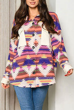 Bright Aztec Shacket