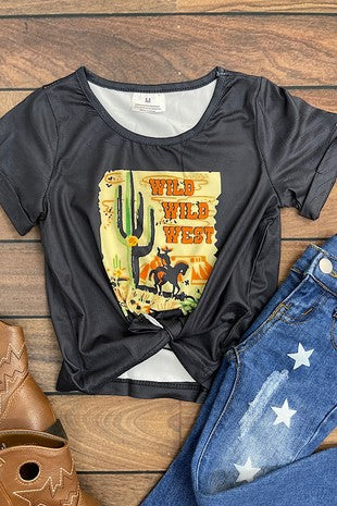 Wild Wild West Tee- Girls