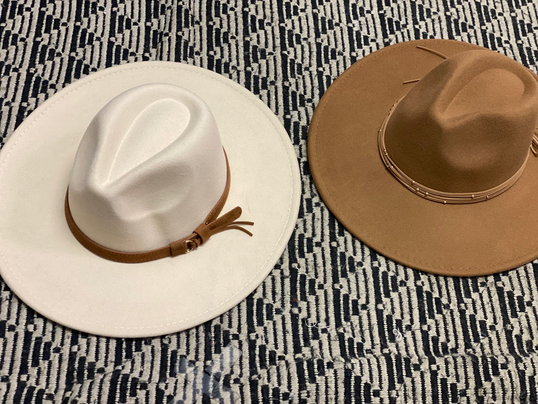 Leather Band Fedora